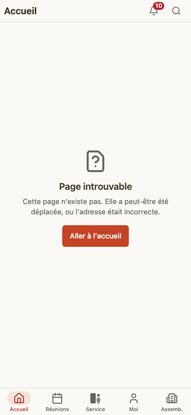 Formulaire d'emplacement de témoignage public sur mobile