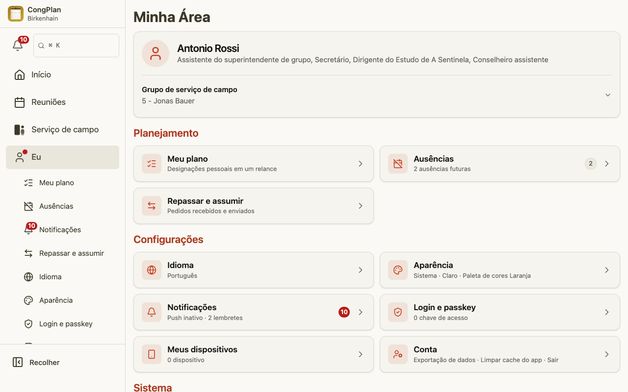 Criando um token de acesso MCP